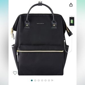 Kroser Black Laptop Backpack